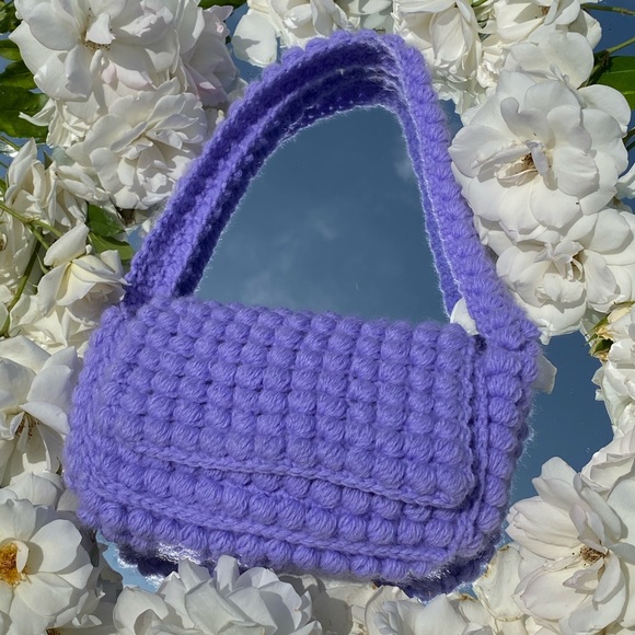 Crochet Bubble Bag - Picture 10 of 10